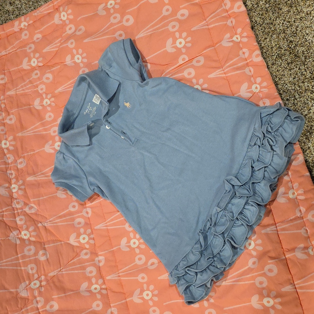 Ralph Lauren ruffle dress
